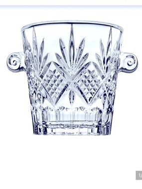 New Godinger 19th Century Dublin Crystal Ice Bucket